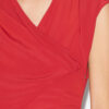 Kidena Long Dress with Short Sleeves