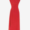 Kidena Long Dress with Short Sleeves