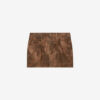 Kimmy Mini Faux Leather Skirt