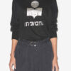 Klowia Long-Sleeve T-Shirt in Plain-Colored Linen