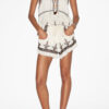 Kourtney Embroidered Gauze Top