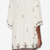 Kressy Short Embroidered Gauze Dress