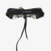 Lambskin Leather Tie Belt