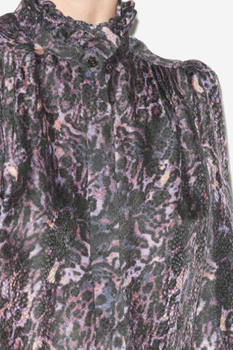 Lamia Printed Flowing Blouse