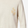 Lanta Two-Toned Cotton and Wool Sweater
