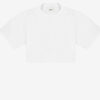 Laurea Short Plain-Colored Cotton T-Shirt
