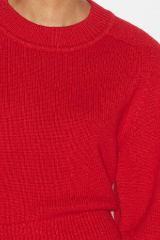 Leandra Merinos Wool and Cashmere Sweater