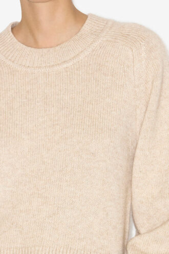 Leandra Merinos Wool and Cashmere Sweater
