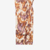 Leany Asymmetrical Jersey Watercolor Print T-Shirt Dress