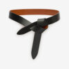 Lecce Smooth Leather Tie Belt