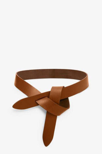 Lecce Tie-Up Leather Belt