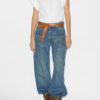 Lecce Tie-Up Leather Belt