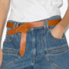 Lecce Tie-Up Leather Belt