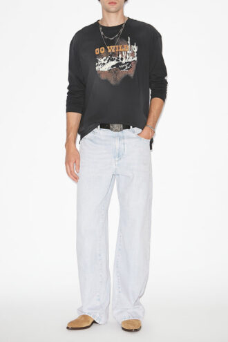 Leiloha Printed Linen T-Shirt