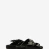 Lennyo Bow Leather Sandals