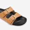 Lennyo Open-Toed Leather Sandals