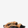 Lennyo Open-Toed Leather Sandals
