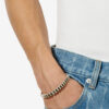 Leny Man Brass Bangle Bracelet