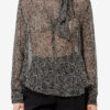 Leona Printed Muslin Blouse