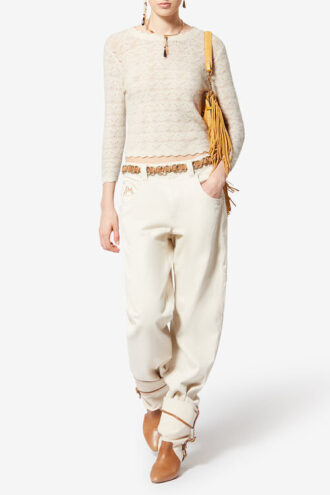 Leonette Alpaca Lace Sweater