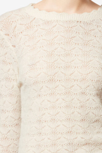 Leonette Alpaca Lace Sweater