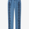Lewys 5-Pocket Embroidered Denim Jeans