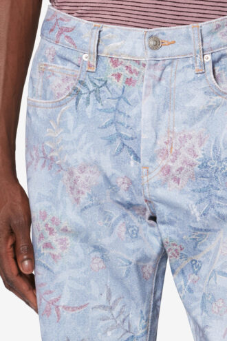 Lewys 5-Pocket Printed Denim Jeans