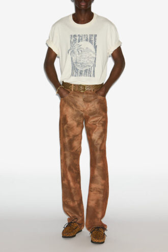 Lewys Faux Leather Pants