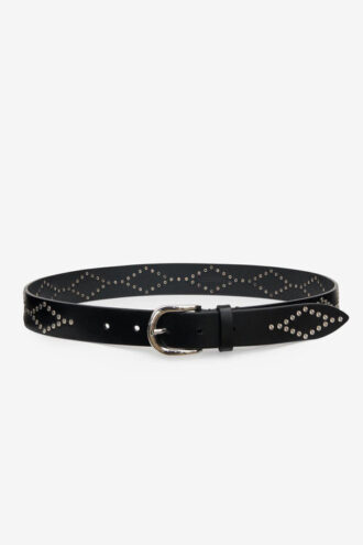 Liliana Studded Leather Belt