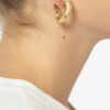 Links Hoop Earrings