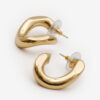 Links Hoop Earrings