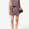 Lirhetta Strappy Printed Organic Cotton Voile Top