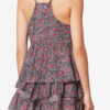 Lirhetta Strappy Printed Organic Cotton Voile Top