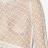 Lisia Long Sheer Lace Dress