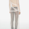 Lisia Long Sheer Lace Dress