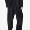 Liska Pleated Glen Plaid Wool Pants