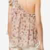 Loeva Asymmetrical Printed Muslin Top