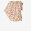 Loeva Asymmetrical Printed Muslin Top
