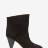Loline High-Heeled Suede Calfskin Leather Boots