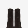 Loline High-Heeled Suede Calfskin Leather Boots