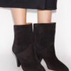 Loline High-Heeled Suede Calfskin Leather Boots