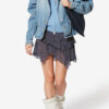 Lolita Short Printed Muslin Skirt