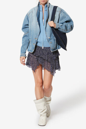Lolita Short Printed Muslin Skirt