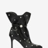 Lolya Studded Leather Boots