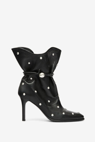 Lolya Studded Leather Boots