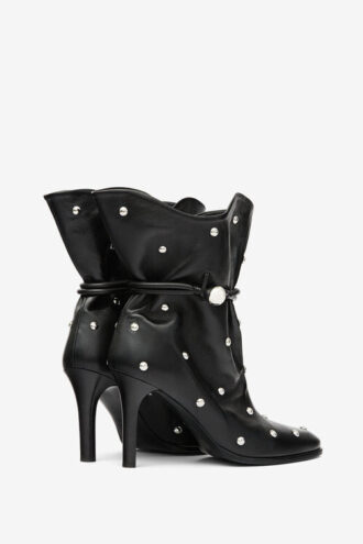 Lolya Studded Leather Boots