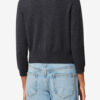 Lona Two-Toned Cotton and Wool Cardigan