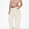 Lonea Flowing Burnout Velvet Top