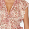 Lonea Flowing Burnout Velvet Top