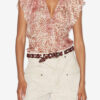 Lonea Flowing Burnout Velvet Top